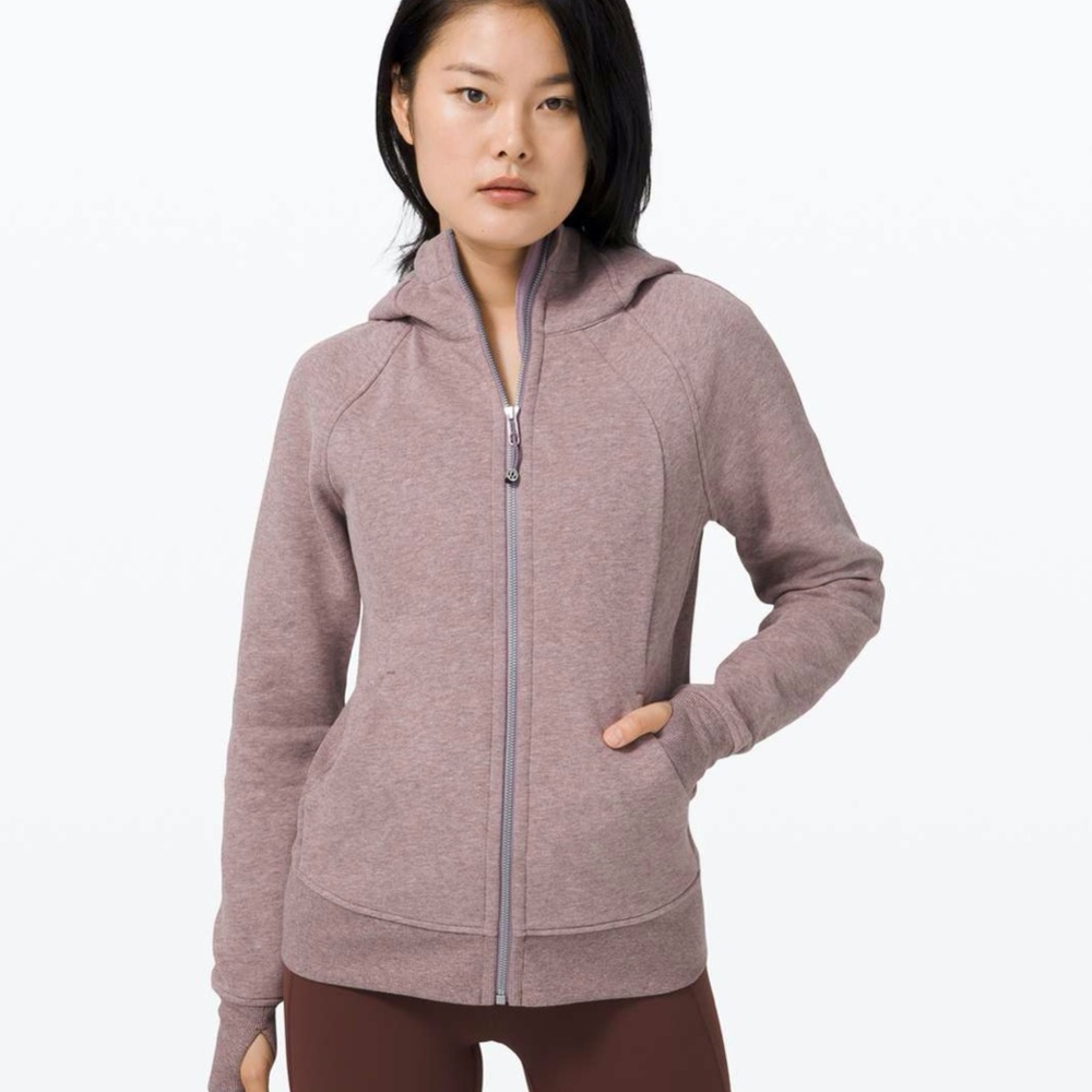 NEW Lululemon Scuba Hoodie Dusty Pink